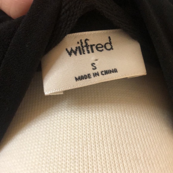 NWT Wilfred Sabine Dress Black/Golden Flower S/P - Picture 6 of 8